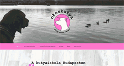 Desktop Screenshot of okoskutya.com